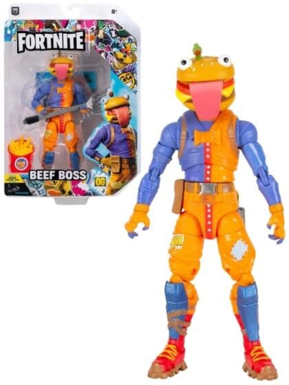 Fortnite Legendary Series Beef Boss 15 cm – actionfigur med tilbehør