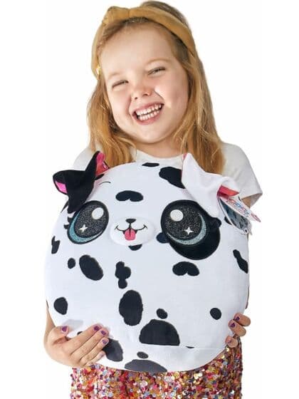 Zuru Coco Squishies Bingo Dalmatiner kosebamse og pute - 30 cm