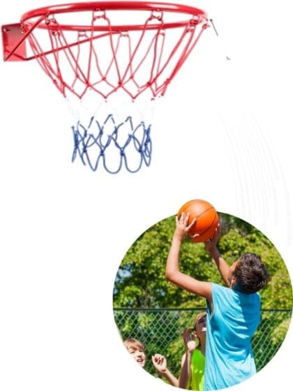 Basketkurv 45 cm i diameter