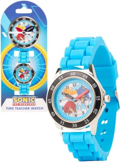 Accutime Sonic analog klokke - lær klokken