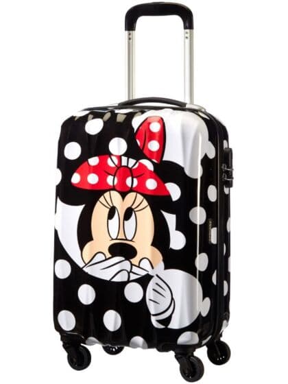 American Tourister Disney trillekoffert 55 cm - Minnie Mouse polkaprikker