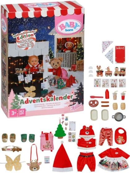 BABY born Julekalender med dukketilbehør