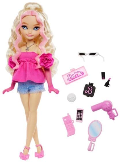 Barbie Dream Besties Malibu mote dukke med lyst hår og tilbehør