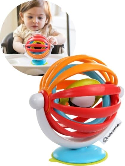 Baby Einstein Sticky spinner fargerik aktivitetsleke som kan festes til overflater