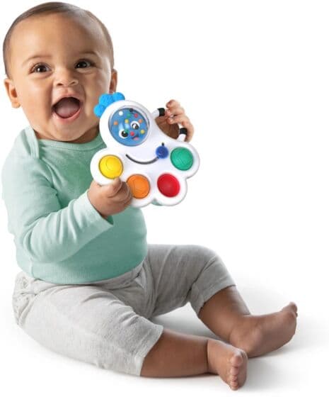 Baby Einstein Opus’s Shape Pops sensorisk rangle og bitering