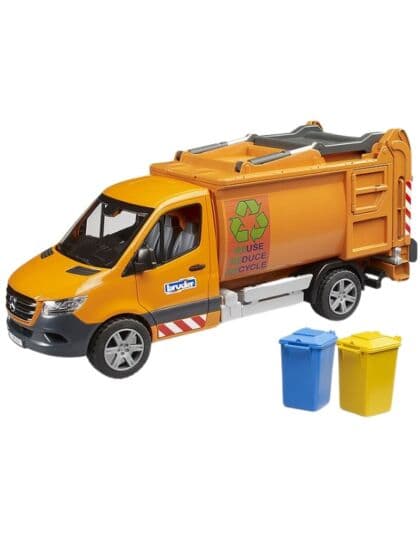 Bruder Mercedes Benz Sprinter søppelbil med to søppelbøtter 2682