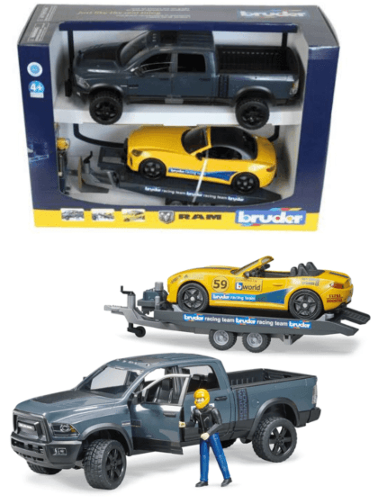 Bruder Auto Dodge RAM Racing Team - 02504