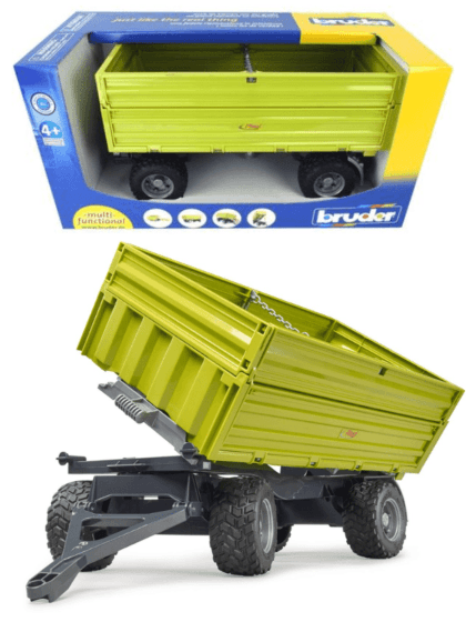 Bruder Fliegl Three way tipp-tilhenger - 02203