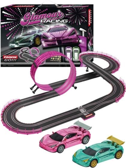 Carrera GO!!! Bilbane Glamour Racing - med 2 biler
