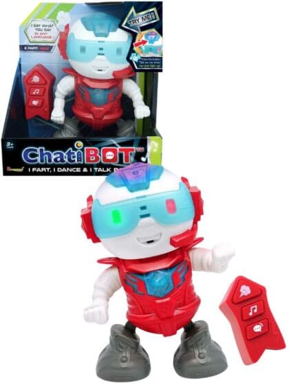 Chati-Bot den fisende og dansende roboten