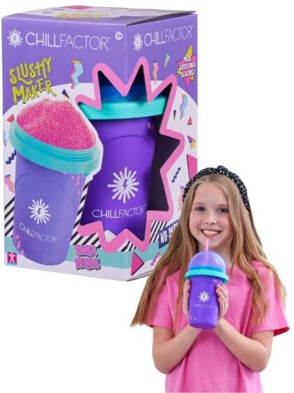 Chillfactor Slushy Maker lilla – lag slush på sekunder