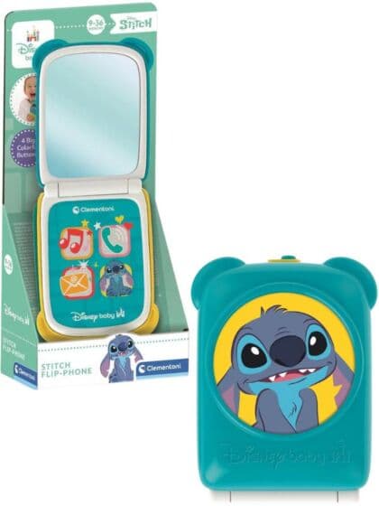 Clementoni Disney Stitch leketelefon med lyd