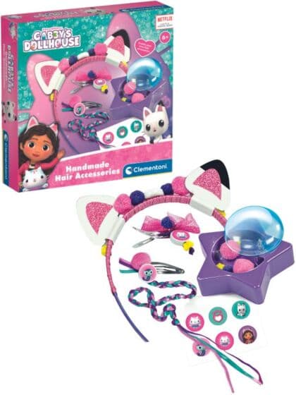 Clementoni Gabbys Dukkehus håndlaget hårtilbehør