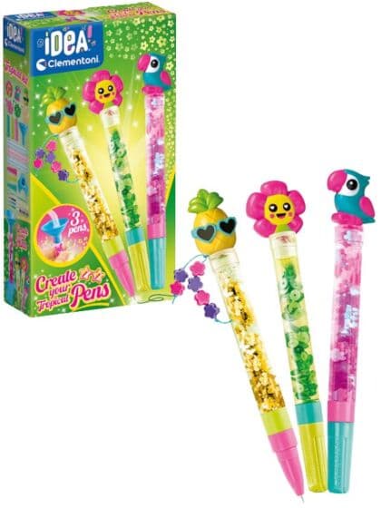 Clementoni Idea DIY Penner - Tropical 3 stk
