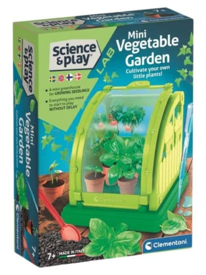 Clementoni Lab Mini-drivhus med frøer