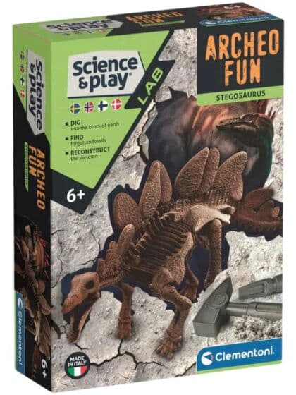 Clementoni Lab Utgravingssett Stegosaurus