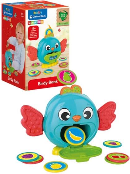 Clementoni Montessori fuglebank med mynter