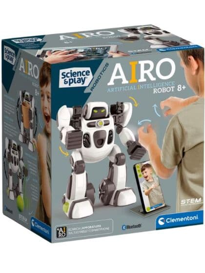 Clementoni Robotics AiRo AI-robot vitenskapssett