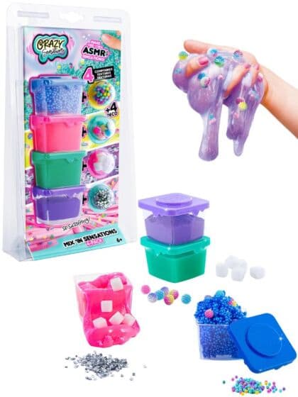 Crazy Sensations ASMR Slime 4-pack