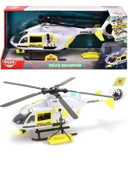 Dickie Toys Norsk politihelikopter med lyd og lys - 30 cm