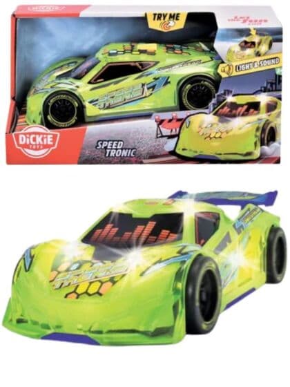 Dickie Toys Speed Tronic lekebil med lys og musikk - 20 cm