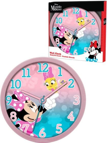Disney Minni Mus veggklokke - 24 cm