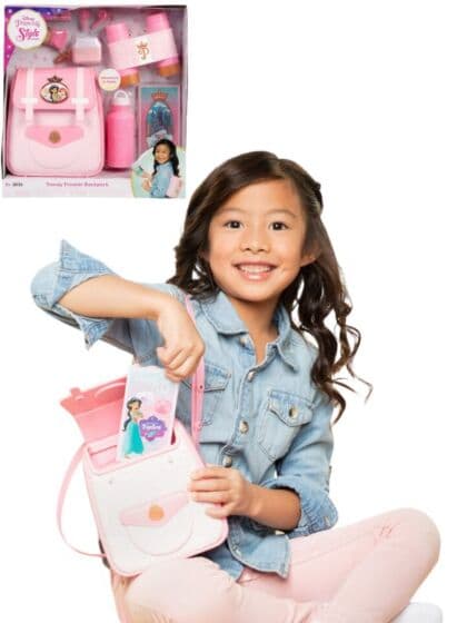Disney Princess Style Collection Ryggsekk med justerbare stropper og tilbehør