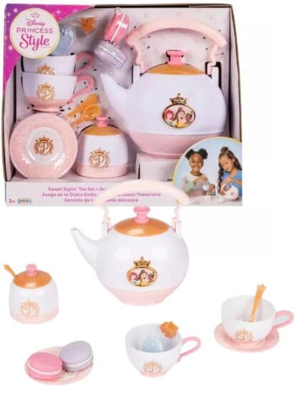 Disney Princess Style Teservise i plast - 13 deler