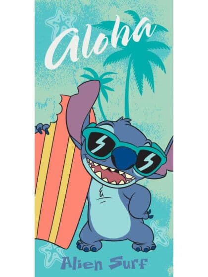 Disney Stitch Håndkle - 70x140cm