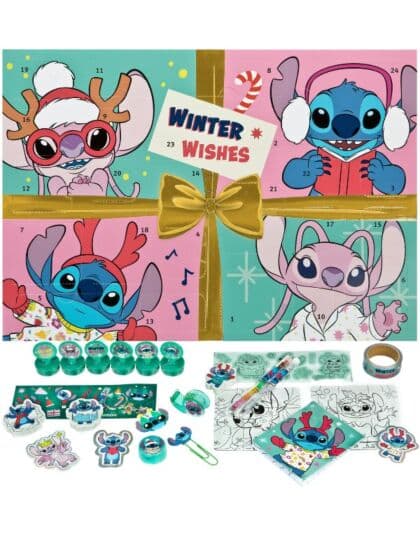 Disney Stitch Julekalender med hobbyutstyr