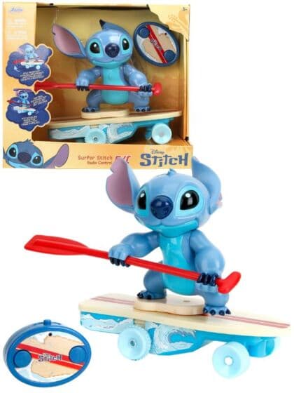 Disney Stitch Radiostyrt surfebrett med stuntfunksjoner - 25 cm