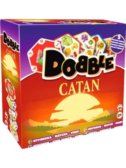 Dobble Catan familiespill - nordisk utgave