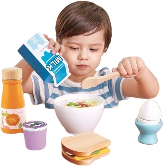 Hape frokostsett - lekemat 13 deler