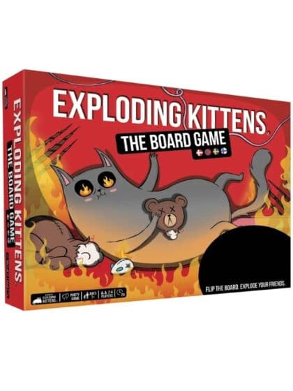 Exploding Kittens The Board spill - nordisk utgave