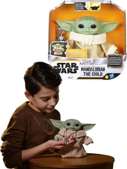 Star Wars Mandalorian The Child elektronisk figur med lyder og bevegelser