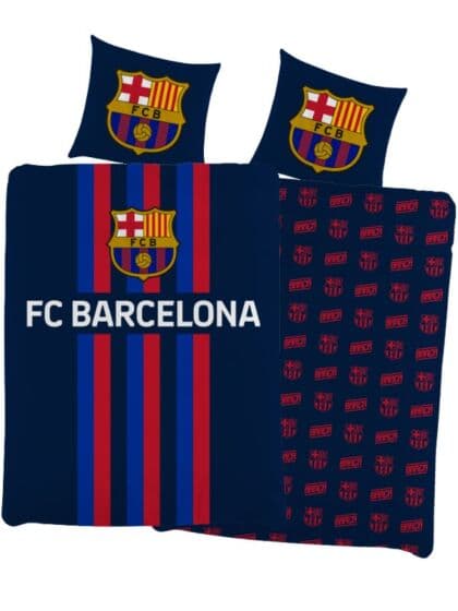 FC Barcelona sengesett i bomull - 140x200 cm