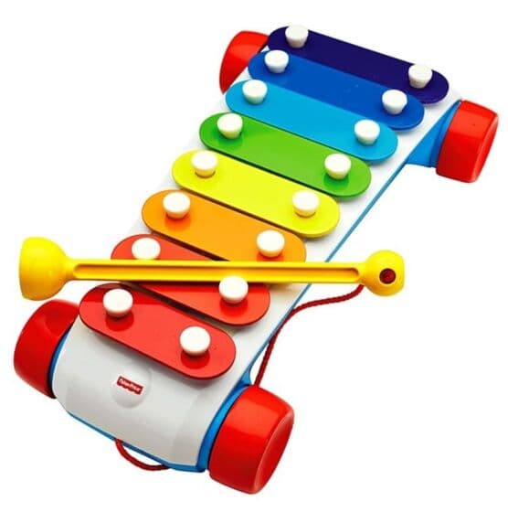 Fisher Price xylofon med hjul