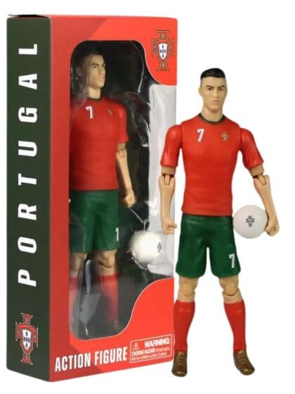 Fotball Samlefigur Christiano Ronaldo - Portugal 20 cm