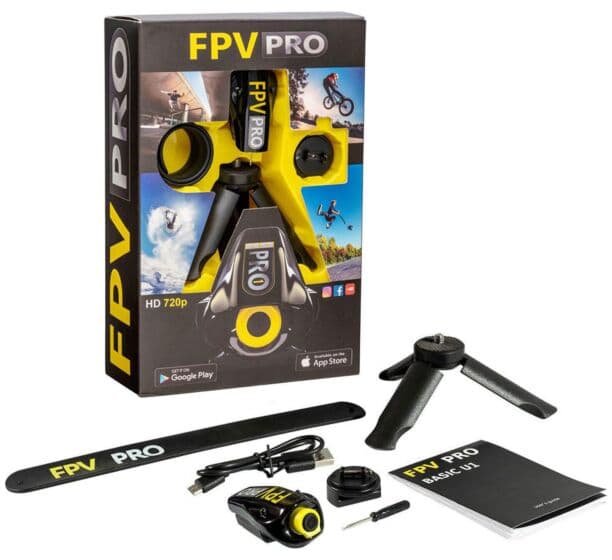 FPV-PRO HD actionkamera - kan festes til alt