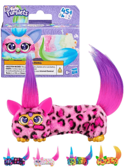 Furby DJ furblets - interaktiv bamse med lyd og musikk