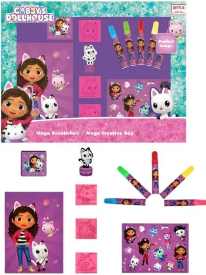 Gabbys Dukkehus Stempelsett med tilbehør