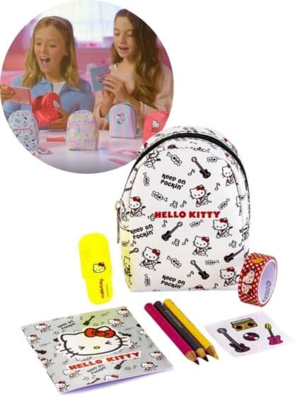 Hello Kitty Mini ryggsekk med overraskelser - Keep on Rocking