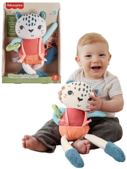 Fisher‑Price Planet Friends Spotting Fun Snøleopard