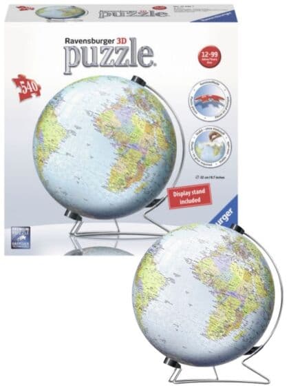 Ravensburger 3D puslespill 540 brikker - Globus