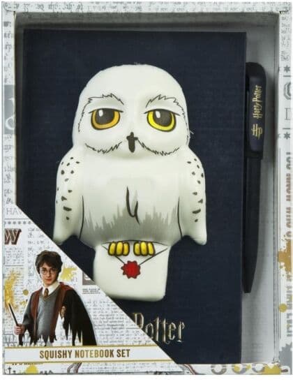 Harry Potter Squishy notatbok med penn - Hedvig