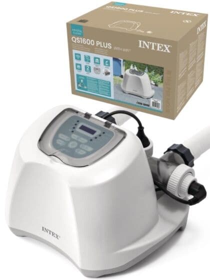 Intex QS1600 PLUS Krystal Clear saltvannssystem med WIFI styring – passer til basseng opptil 68 000 liter
