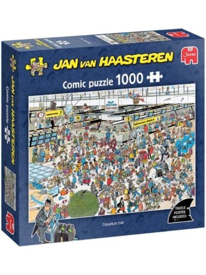 Jan van Haasteren puslespill 1000 brikker - Departure Hall
