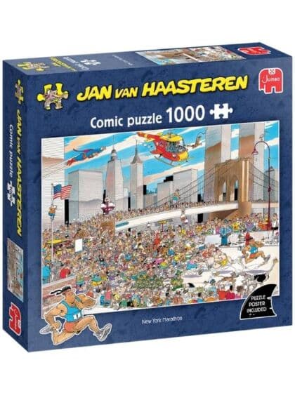 Jan van Haasteren puslespill 1000 brikker – New York Marathon