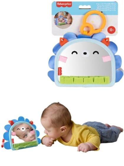 Fisher Price Prop ’n Go Portable Mirror – sammenleggbart babypeil