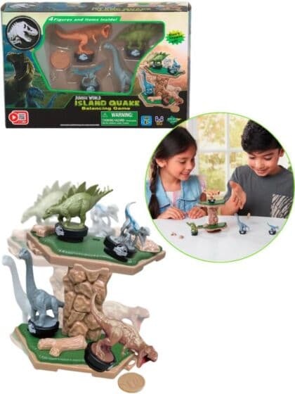 Jurassic World Island Quake - Jordskjelv balansespill med dinosaurer